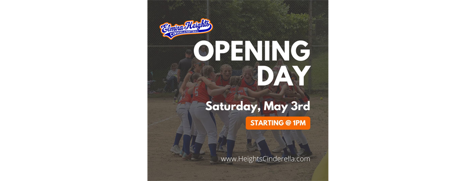 Opening Day - May 3rd